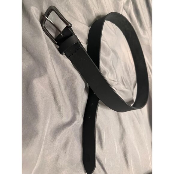 🆕Timberland Men's Black 35mm Classic Buckle Jean Leather Belts - Picture 1 of 5